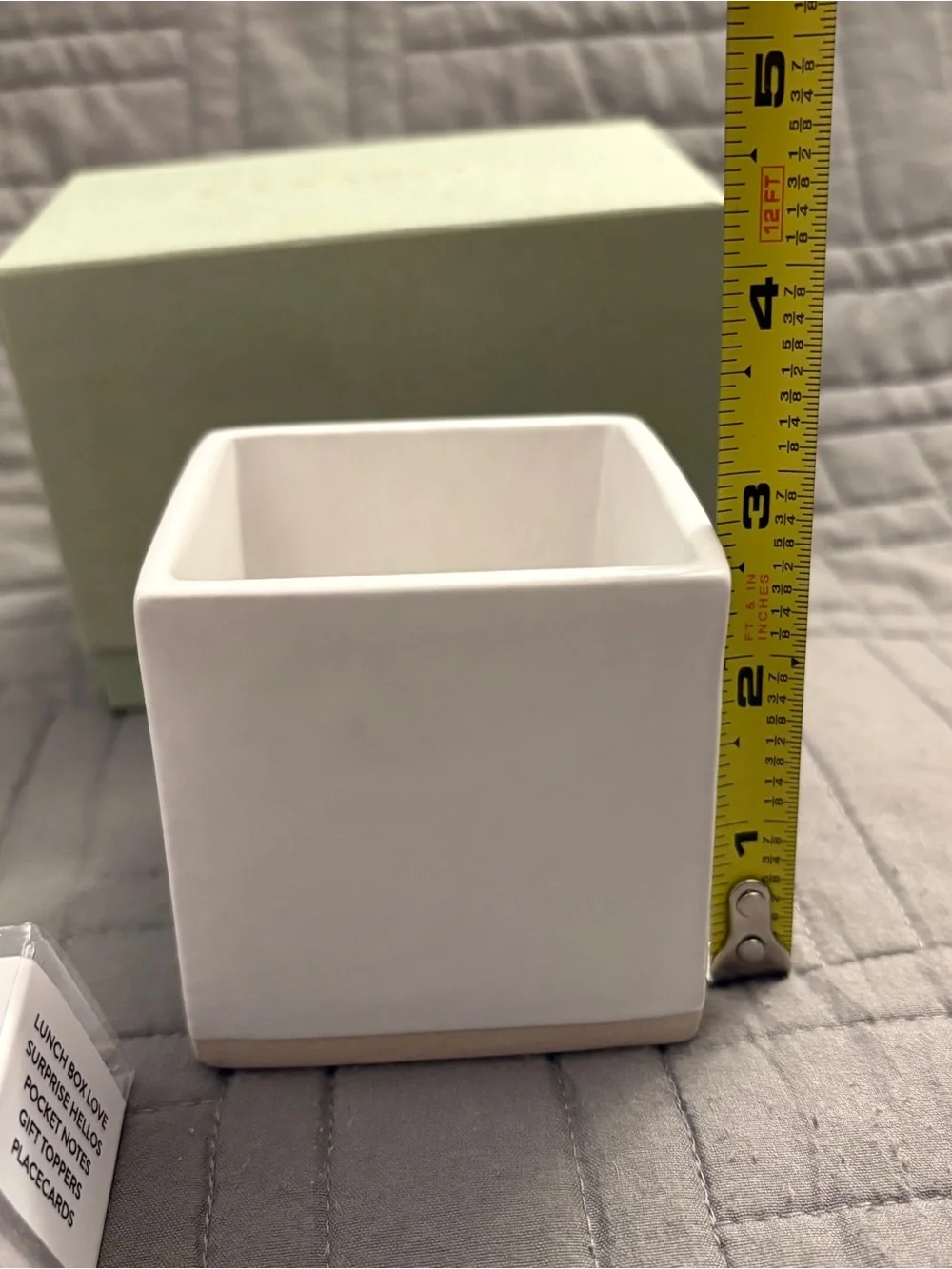 E. Frances - Chickadee Little Notes - Bird Nature & Ceramic Note Holder
